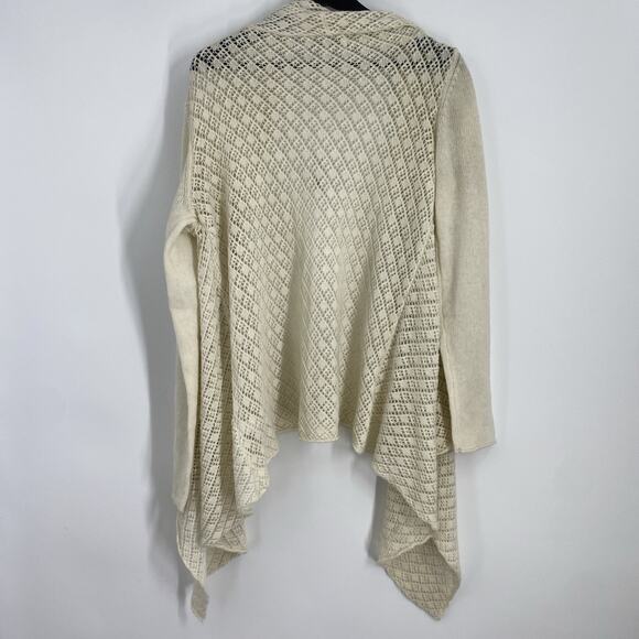 Y2K Old Navy Wrap Crochet Knit Cardigan Women’s Xl/XXL Boho Grunge Western 995 - Picture 6 of 9